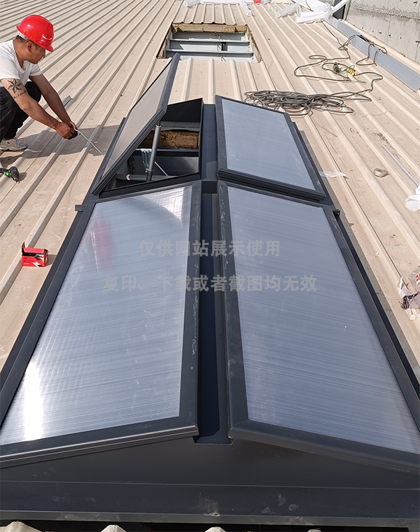 兰州王老吉生产车间湟源排烟天窗