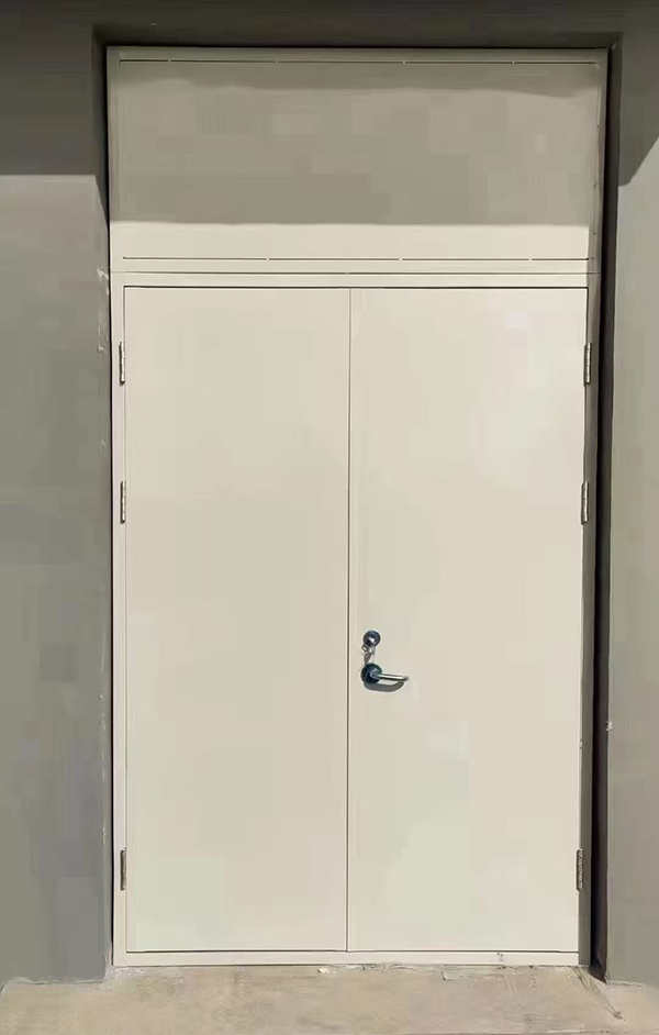 展览馆项目完成大跨度湟源防火门安装 展览馆项目完成大跨度湟源防火门安装