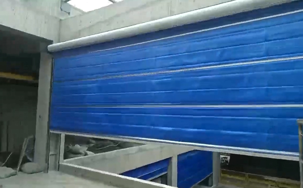 大型物流园区完成湟源防火门整体安装工程